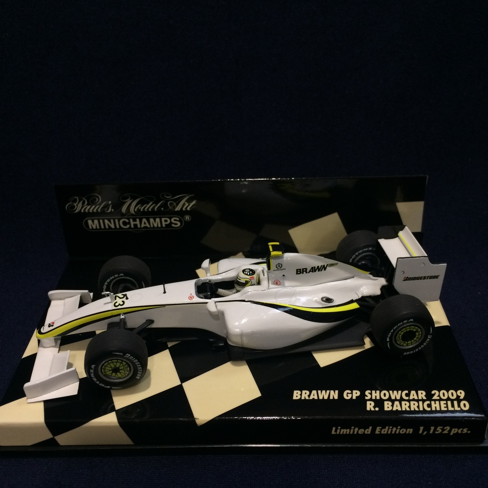 画像1: セカンドハンド品●PMA 1/43 BRAWN GP BGP 001 (R.バリチェロ）2009 #23