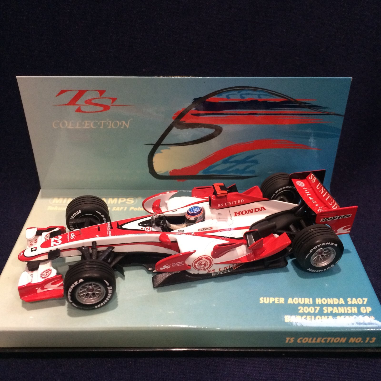 画像1: セカンドハンド品●TSコレクション●PMA1/43 BAR HONDA 005 JAPANESE GP 2003 (佐藤琢磨）#16