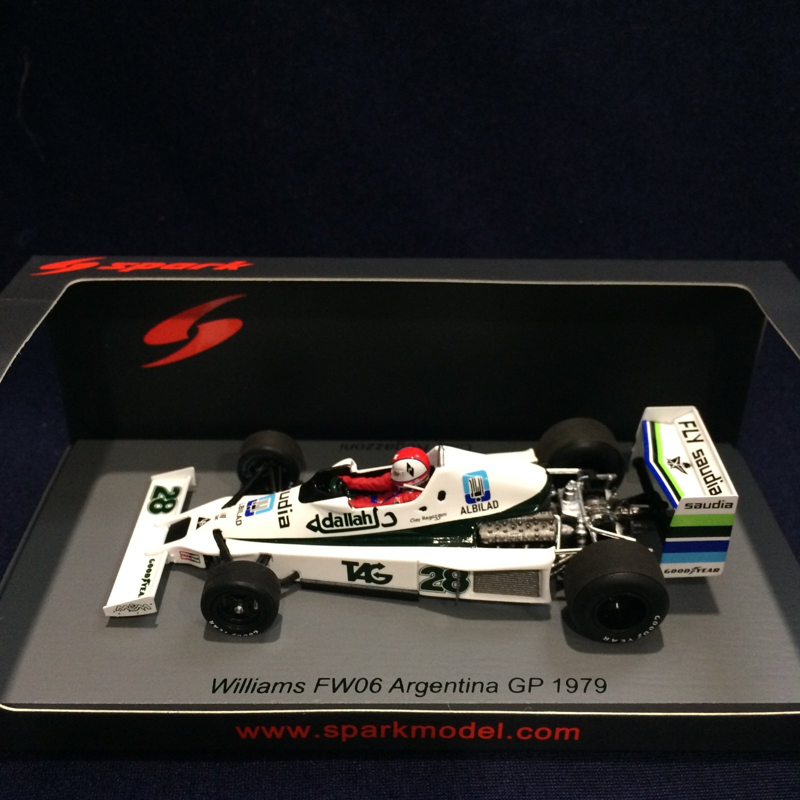 画像1: 新品正規入荷品●SPARK 1/43 WILLIAMS FW06 ARGENTINA GP 1979 (C.REGAZZONI) #28