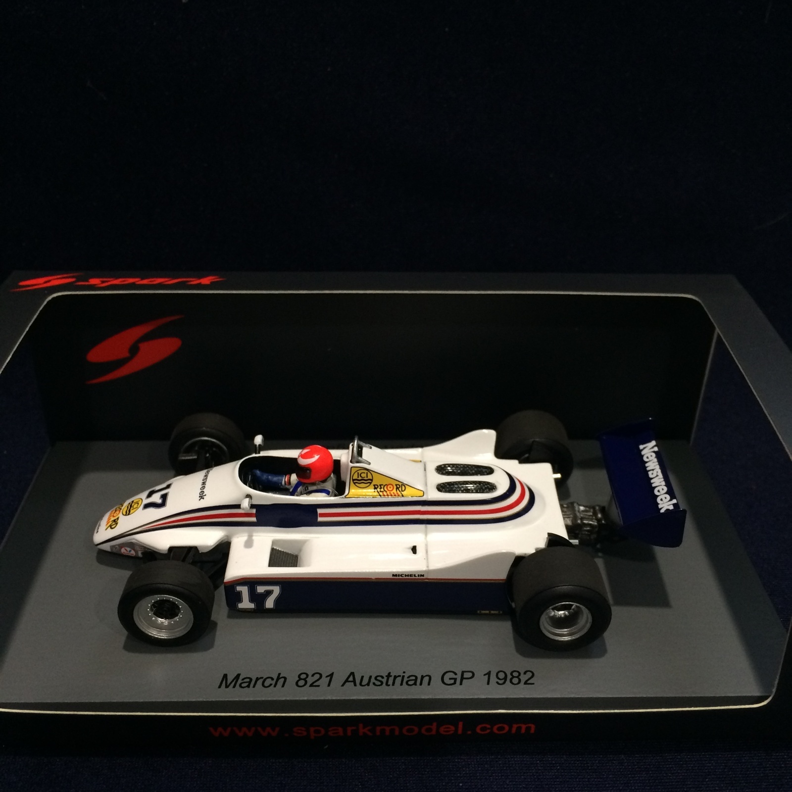 画像1: 新品正規入荷品●SPARK 1/43 MARCH 821 AUSTRIAN GP 1982 (R.KEEGAN) #17