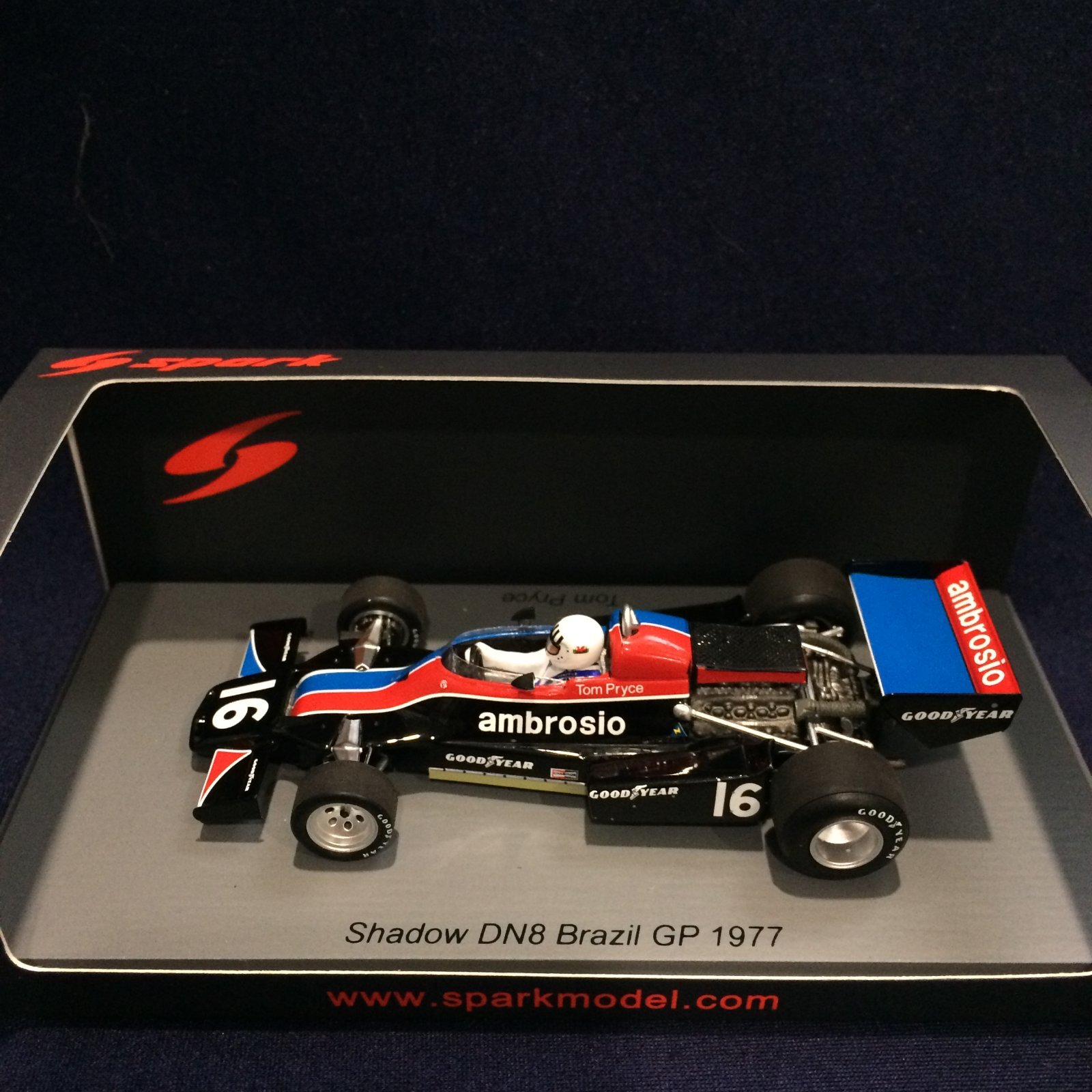 画像1: 新品正規入荷品●SPARK 1/43 SHADOW DN8 BRAZIL GP 1977 (T.PRYCE) #16