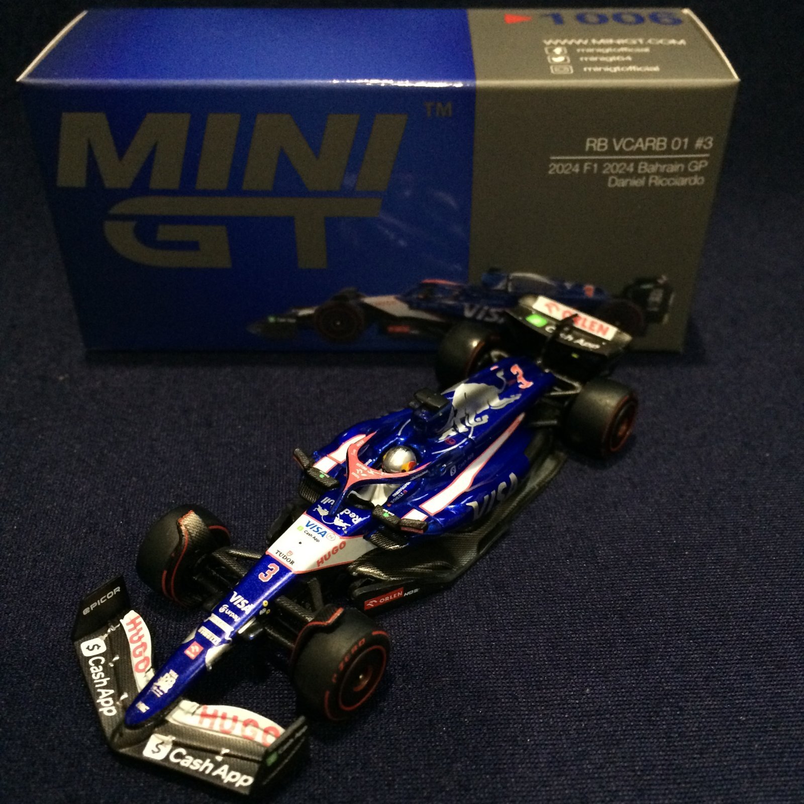 画像1: 新品正規入荷品●TSMMODEL 1/64 RB VCARB 01 BAHRAIN GP 2024 (D.リカルド）#3