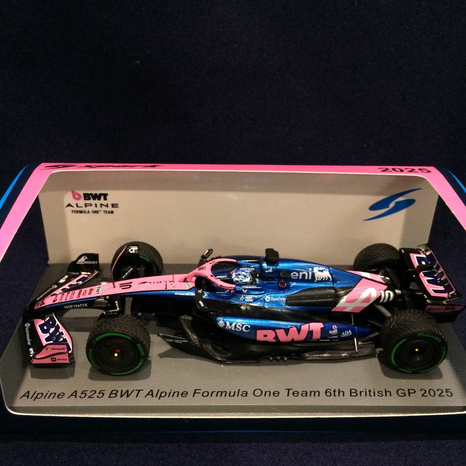 画像1: 新品正規入荷品●SPARK 1/43 BWT ALPINE A525 6th BRITISH GP 2025 (P.ガスリー）#10