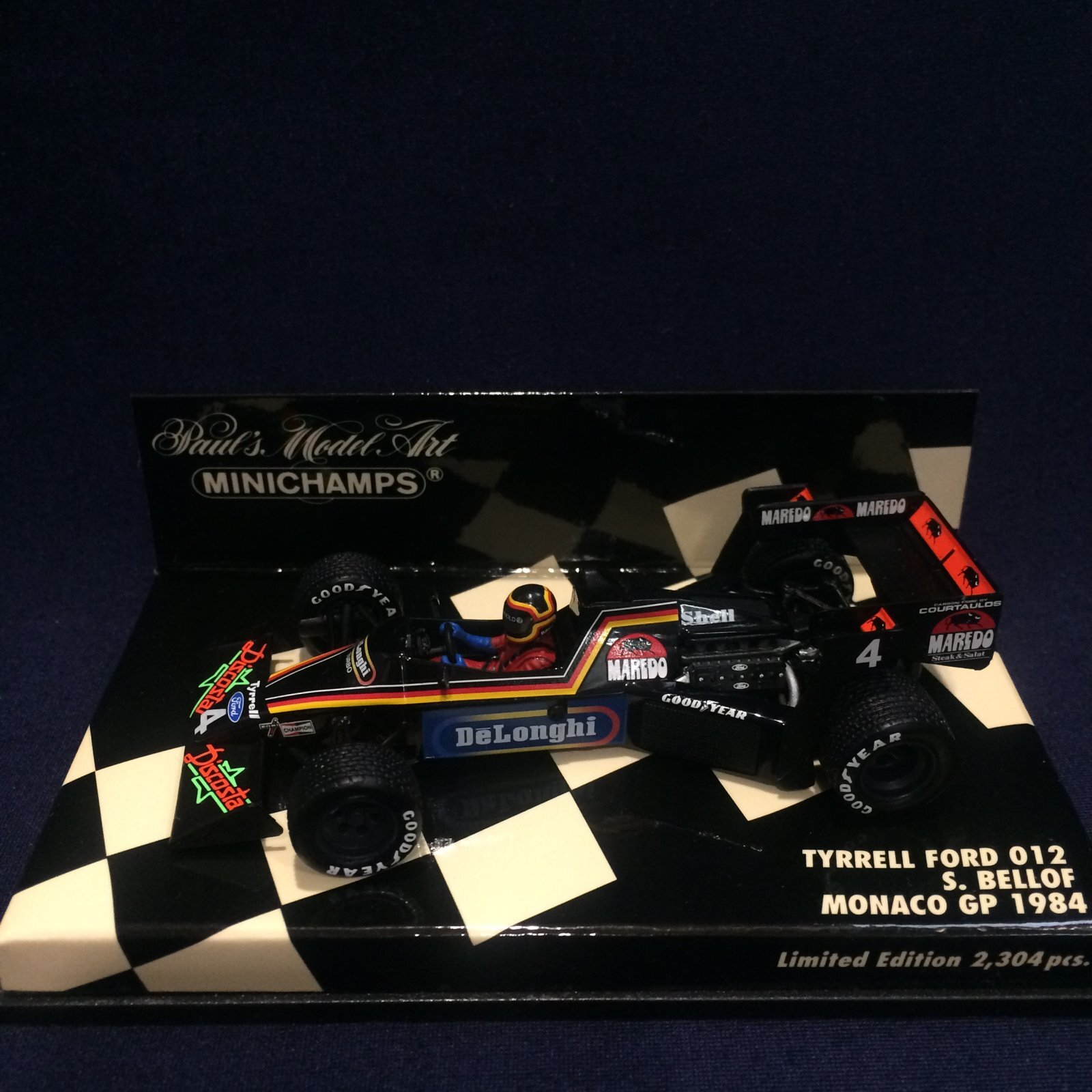 画像1: セカンドハンド品●PMA1/43 TYRRELL FORD 012 MONACO GP 1984 (S.ベロフ）#4