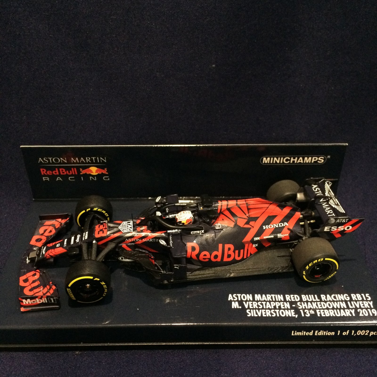 画像1: セカンドハンド品●PMA 1/43 RED BULL HONDA RB15 SILVERSTONE SHAKEDOWN 2019 (M.フェルスタッペン）#33