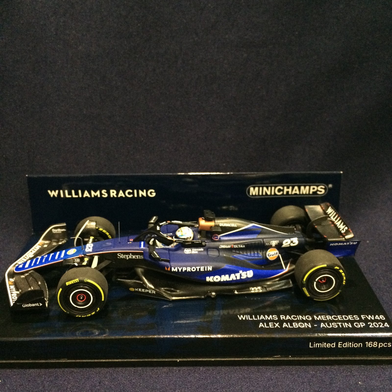画像1: 新品正規入荷品●PMA 1/43 WILLIAMS MERCEDES FW46 AUSTIN GP 2024 (A.アルボン）#23