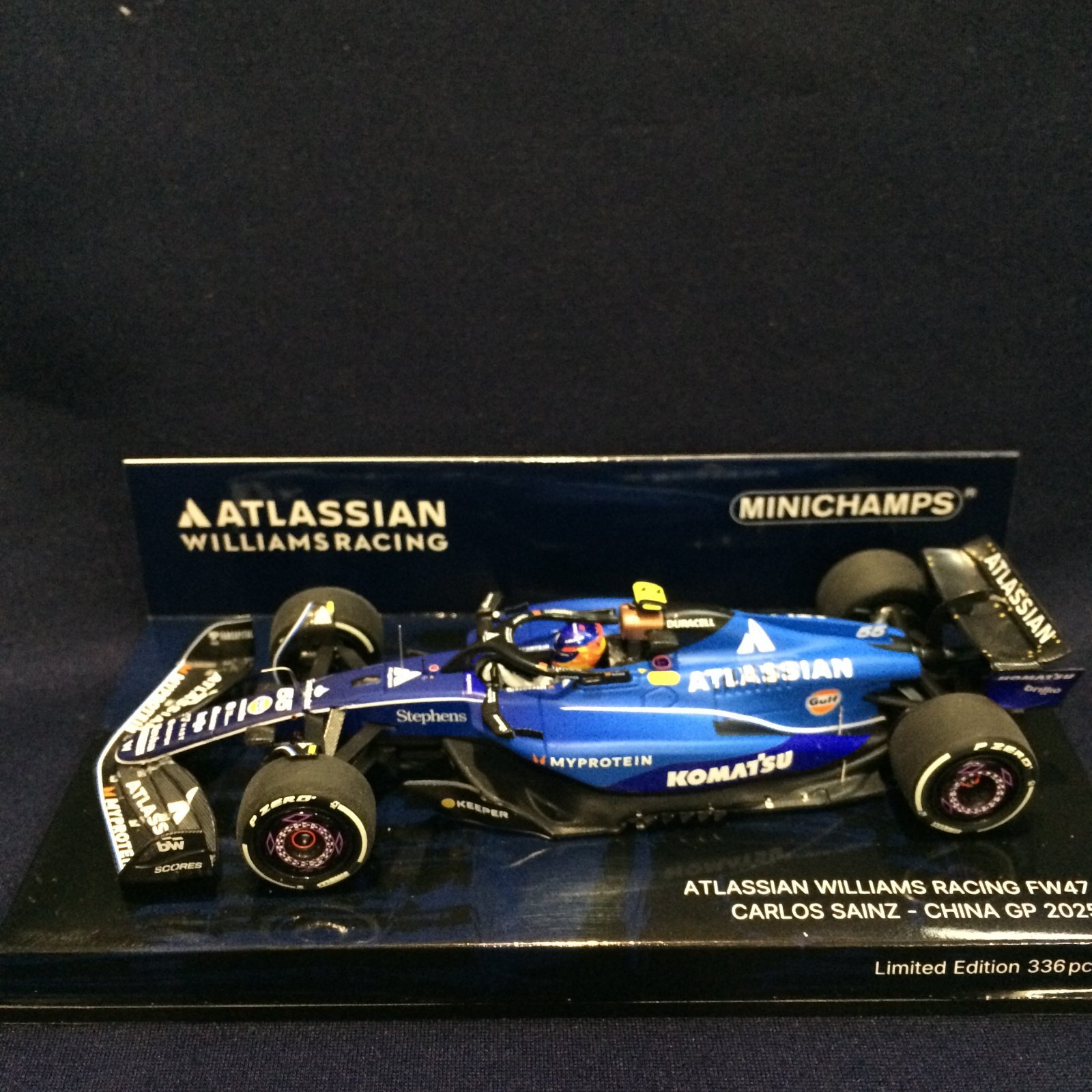 画像1: 新品正規入荷品●PMA 1/43 ATLASSIAN WILLIAMS FW47 CHINA GP 2025 (C.サインツ）#55