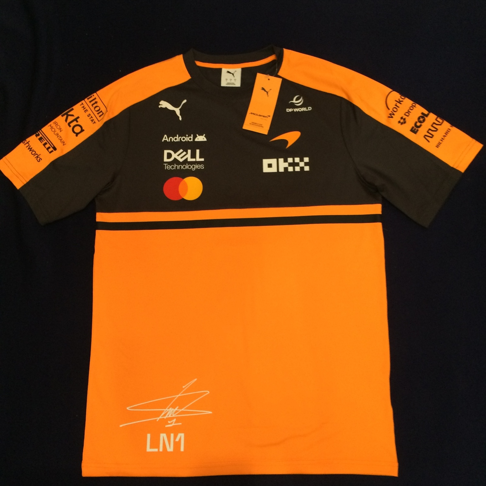 画像1: マクラーレン F1チーム ランド・ノリス Tシャツ 2026 (Sサイズ）