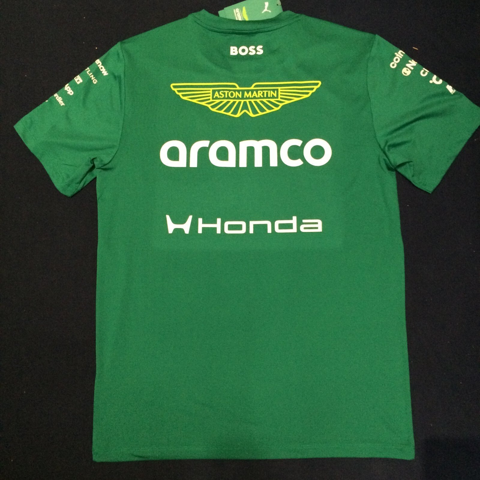 画像: アストンマーティン アラムコ F1 チーム Tシャツ 2026 (Sサイズ）