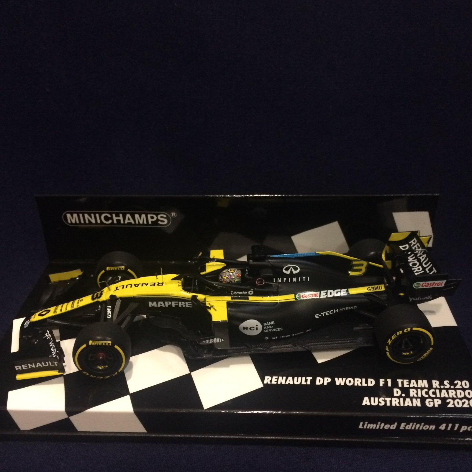 画像1: セカンドハンド品●PMA1/43 RENAULT F1 R.S.20 AUSTRIAN GP 2020 (D.リカルド）#3