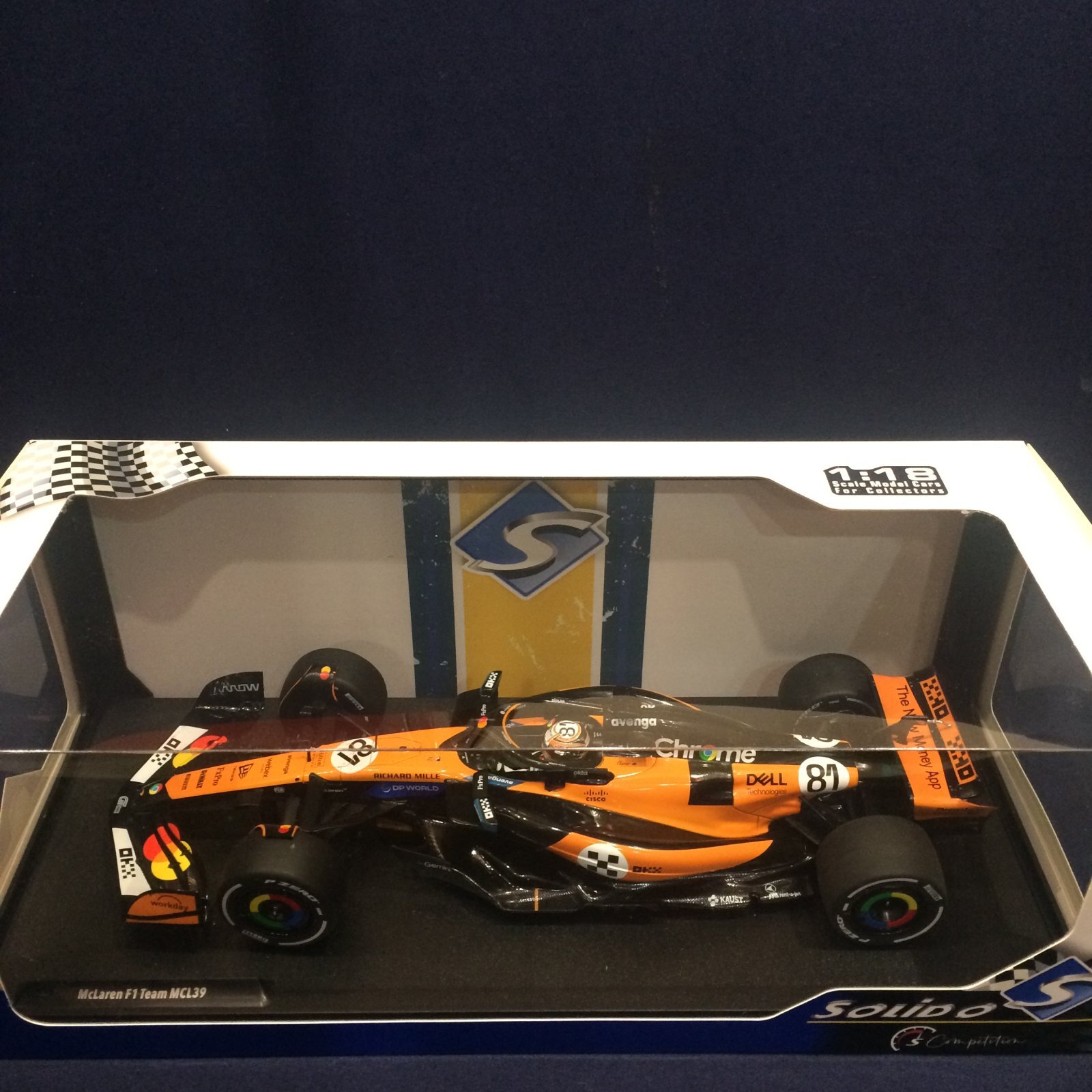 画像1: 新品正規入荷品●SOLIDO 1/18 McLAREN MCL39 MONACO GP（O.ピアストリ）2025 ＃81