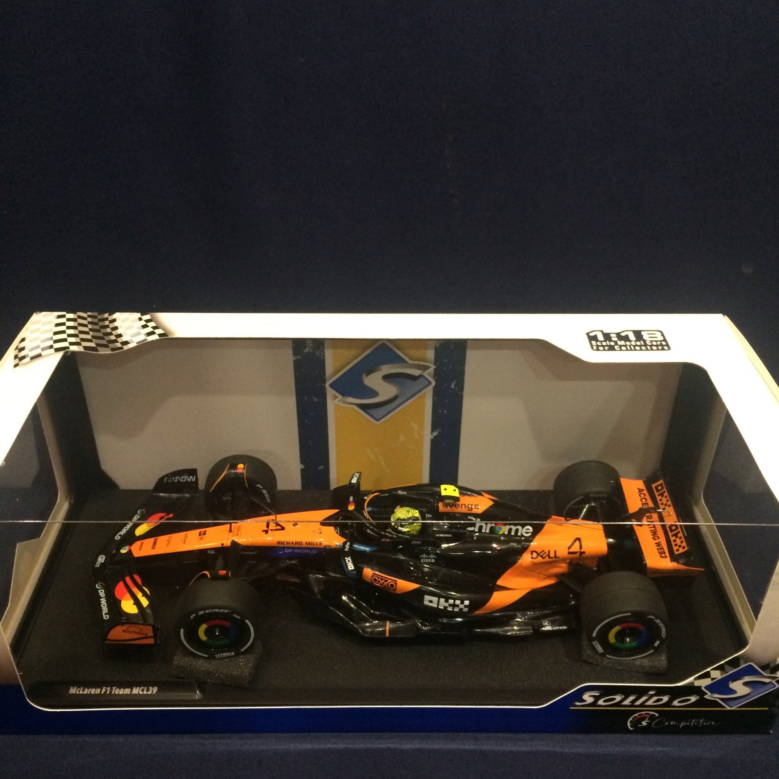 画像1: 新品正規入荷品●SOLIDO 1/18 McLAREN MCL39 AUSTRALIA GP（L.ノリス）2025 #4