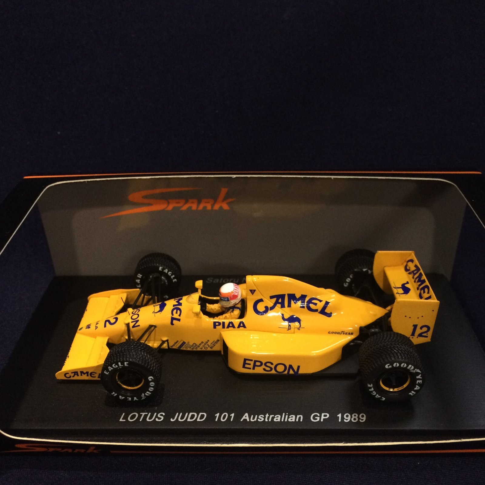 画像1: セカンドハンド品●RG別注●SPARK1/43 LOTUS 101 AUSTRALIAN GP 1989 (中嶋悟）#12