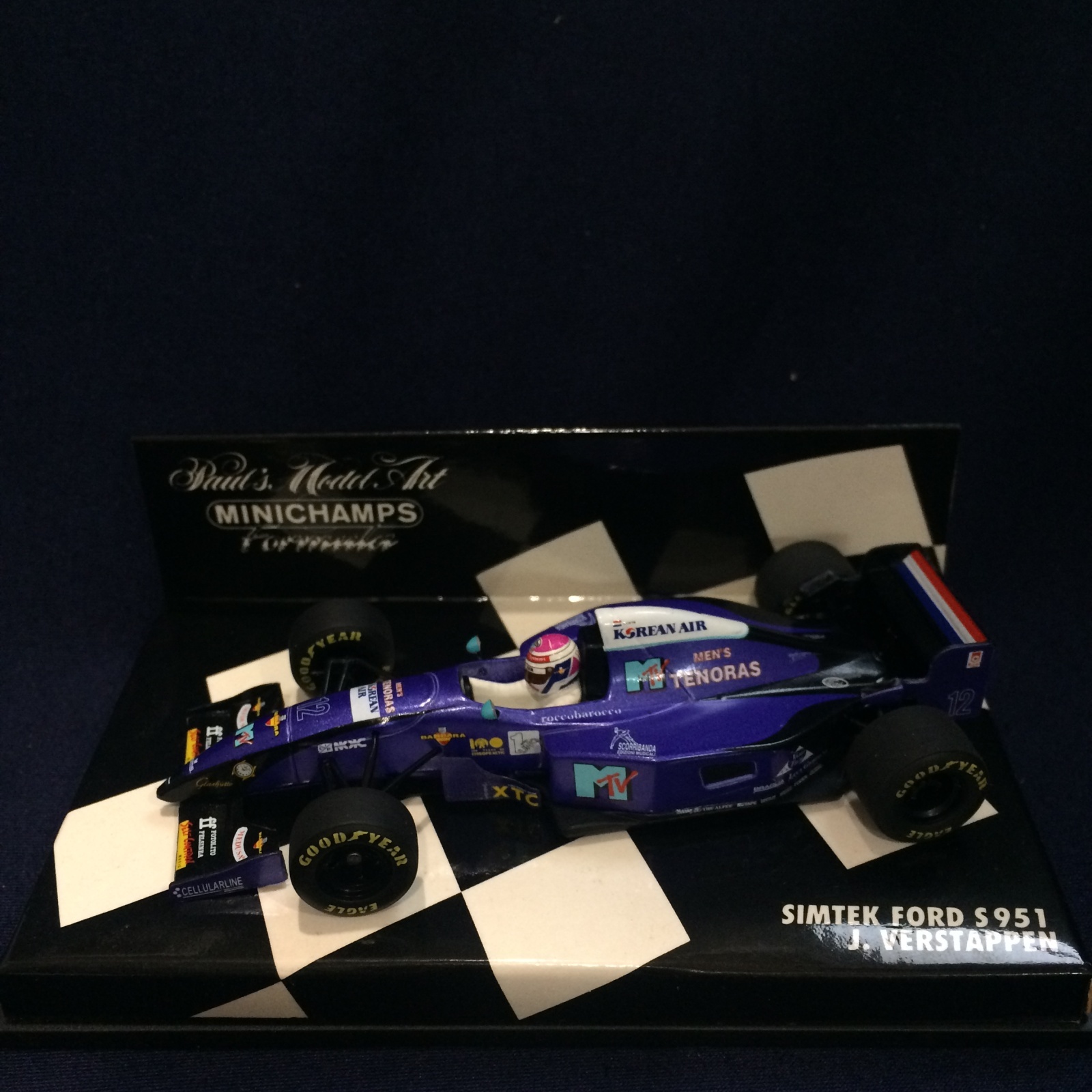 画像1: セカンドハンド品●PMA1/43 SIMTEK FORD S951 (J.フェルスタッペン） #12