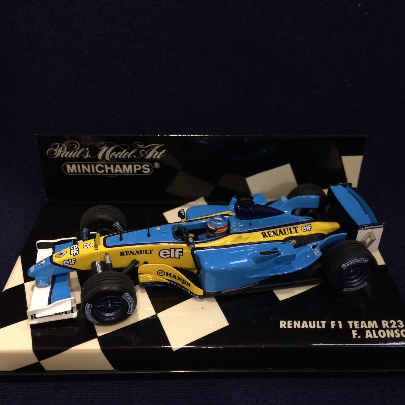 画像1: セカンドハンド品●PMA1/43 RENAULT F1 TEAM R23 (F.アロンソ）#8