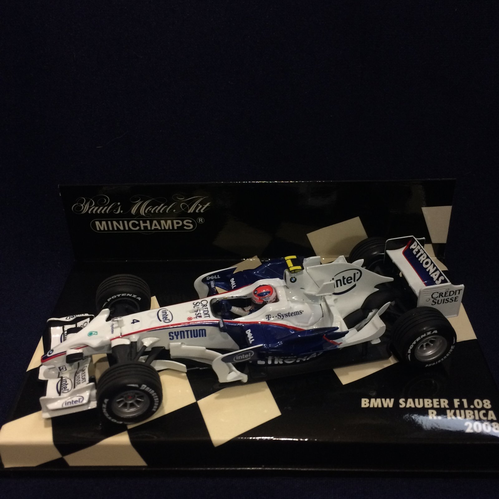 画像1: セカンドハンド品■PMA1/43 BMW SAUBER 08 (R.クビサ）2008  #4
