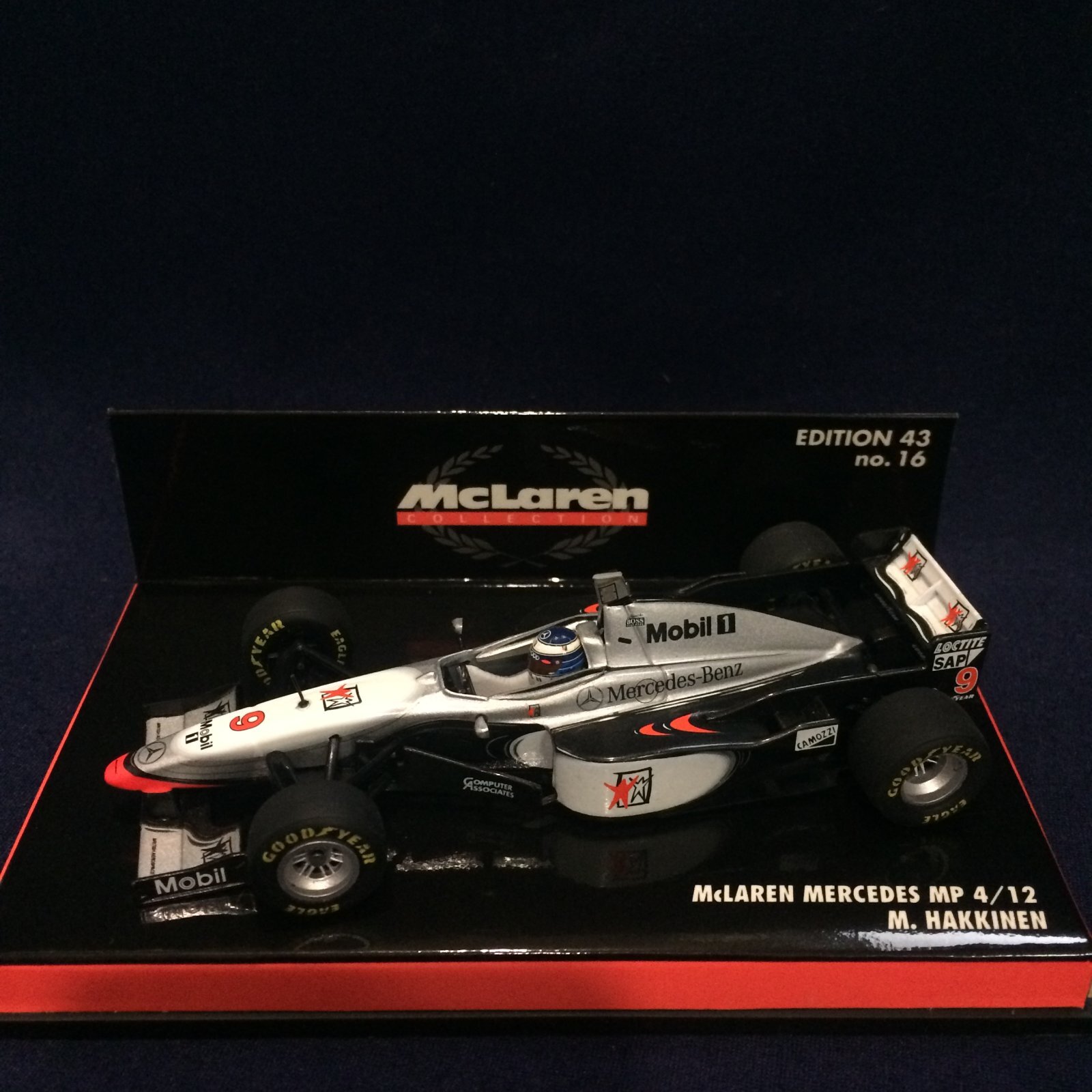 画像1: セカンドハンド品●PMA1/43 McLAREN MERCEDES MP4/12（M.ハッキネン）#9