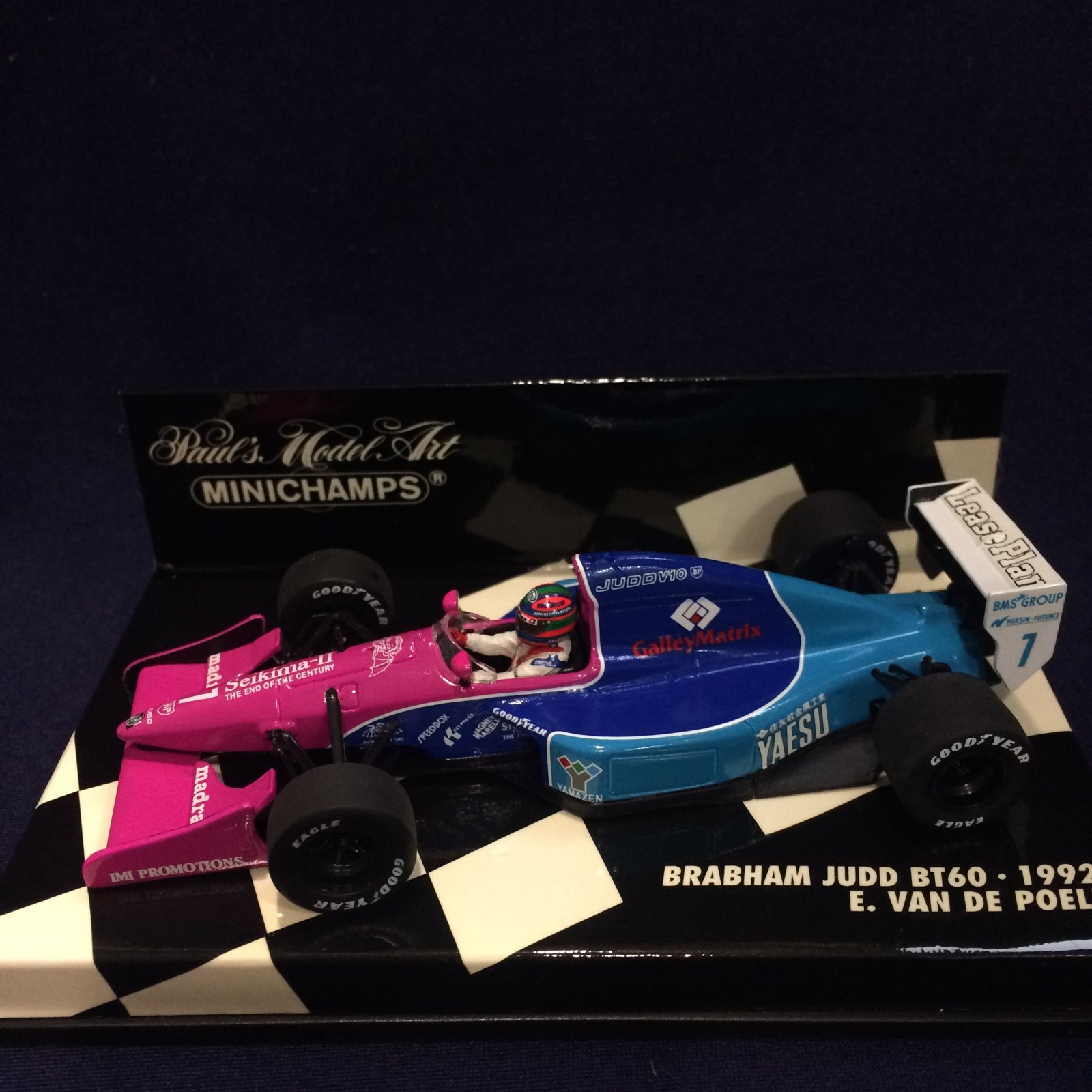画像1: セカンドハンド品●PMA1/43 BRABHAM JUDO BT60 （E.バンデポール）1992 #7