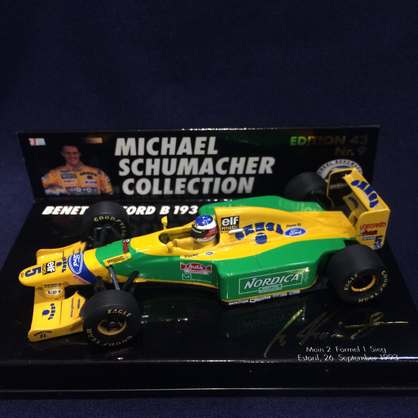 画像1: セカンドハンド品●PMA1/43 BENETTON FORD B193B (M.シューマッハ）#5