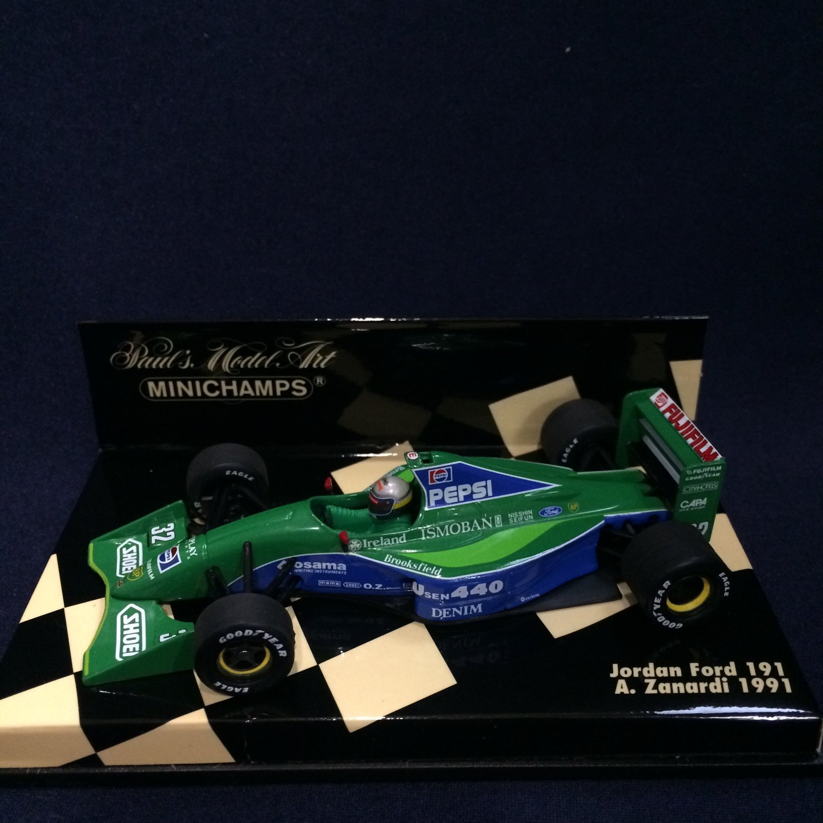 画像1: セカンドハンド品●PMA1/43 JORDAN FORD 191 （A.ザナルディ）#32