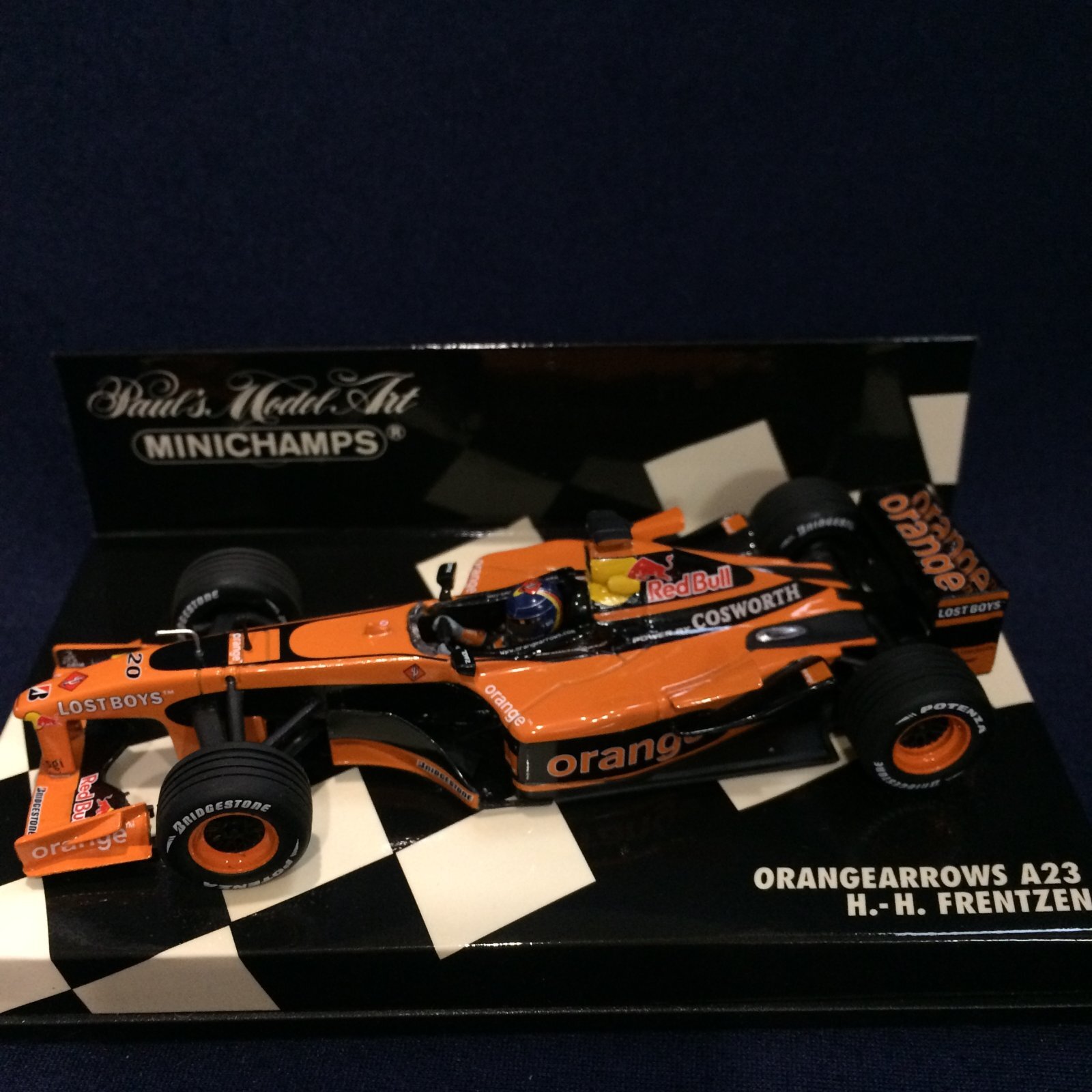 画像1: セカンドハンド品●PMA1/43 ORANGEARROWS A23 (H.H.フレンツェン）#20