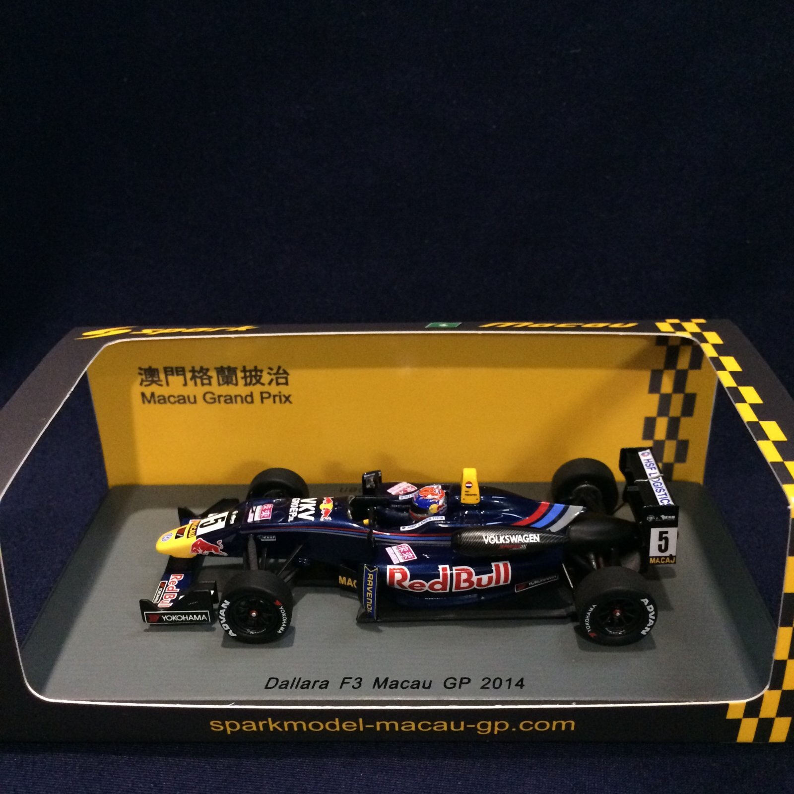 画像1: セカンドハンド品●SPARK 1/43 DALLARA F3 MACAU GP 2014 (M.フェルスタッペン）#5