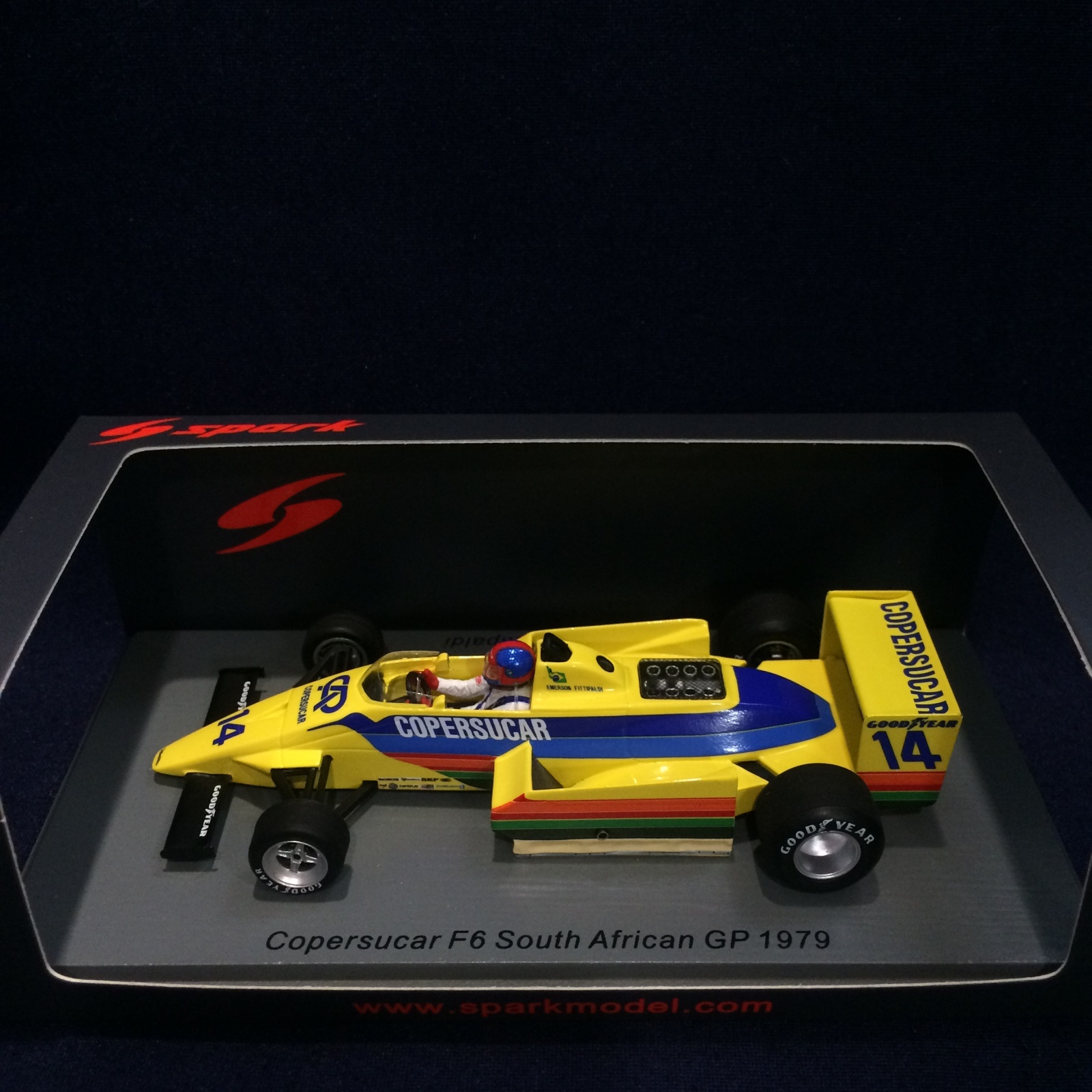 画像1: セカンドハンド品●SPARK1/43 COPERSUCAR F6 SOUTH AFRICAN GP 1979 (E.フィッティパルディ）#14