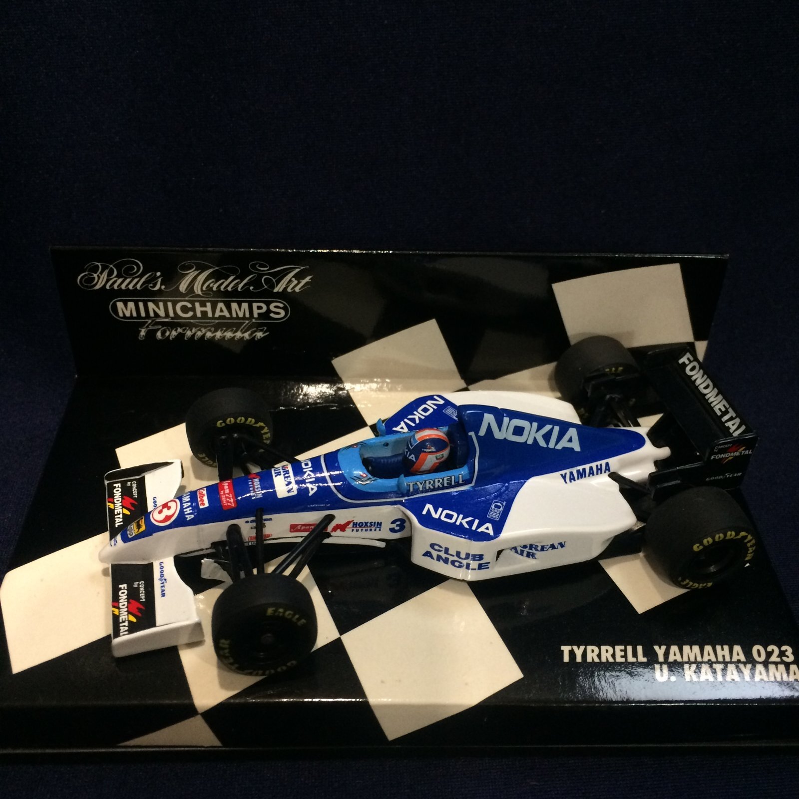 画像1: セカンドハンド品●PMA1/43 TYRRELL YAMAHA 023 （片山右京） #3