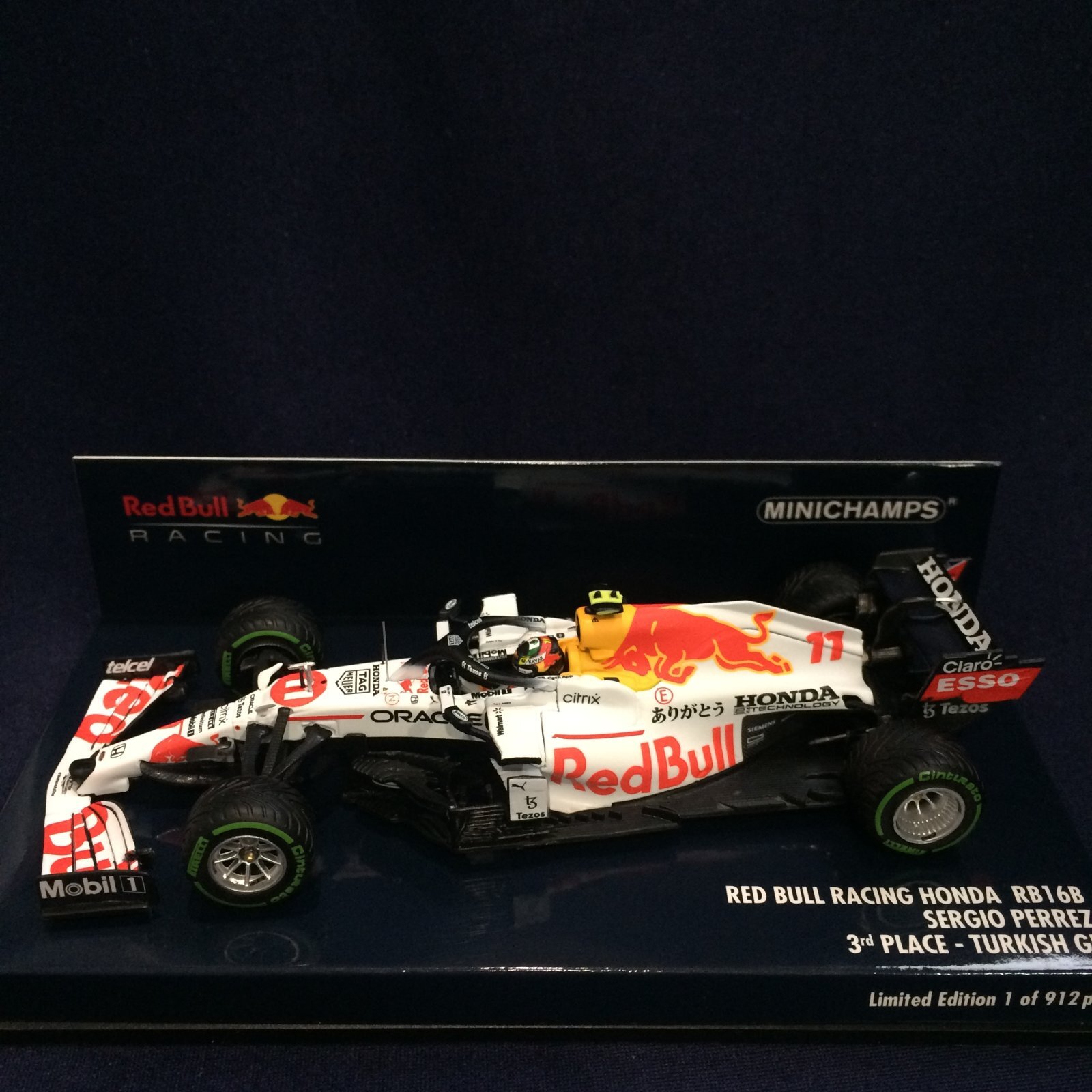 画像1: セカンドハンド品■PMA1/43 RED BULL HONDA RB16B 3nd PLACE TURKISH GP (S.ペレス）#11