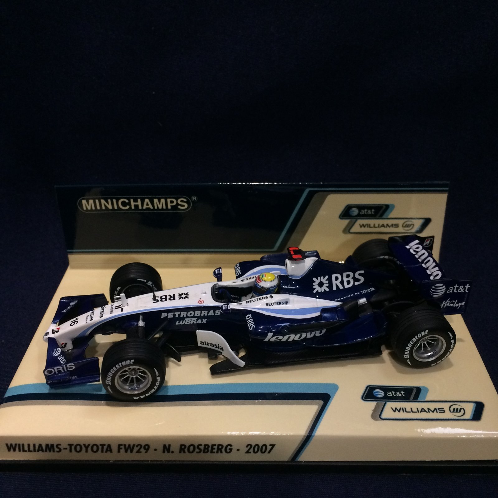 画像1: セカンドハンド品●PMA1/43 WILLIAMS TOYOTA FW29 (N.ロズベルグ） 2007