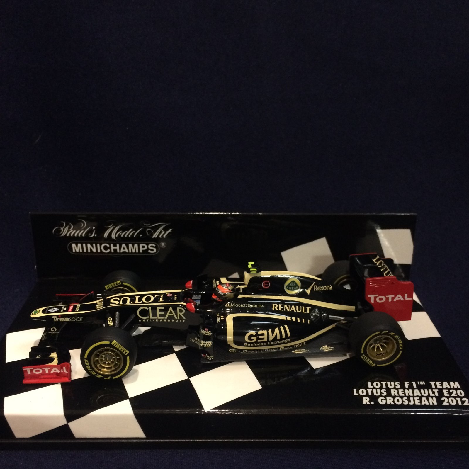 画像1: セカンドハンド品●PMA1/43 LOTUS RENAULT E20 (R.グロージャン）2012  #10