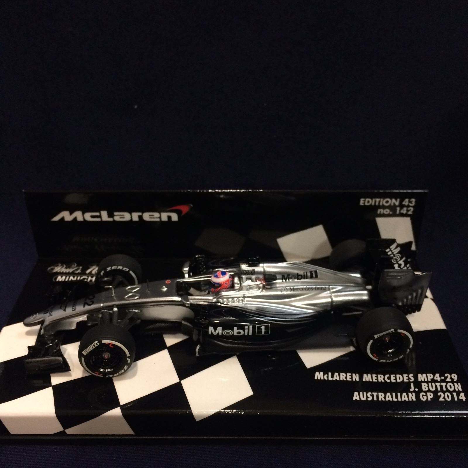 画像1: セカンドハンド品●PMA1/43 McLAREN MERCEDES MP4-29 AUSTRALIAN GP 2014 (J.バトン）#22