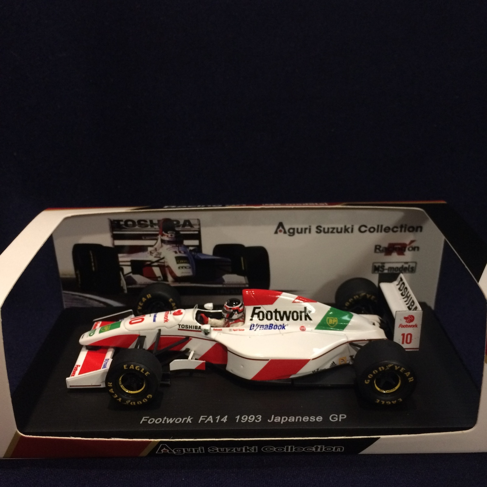 画像1: セカンドハンド品●Racing on別注●SPARK 1/43 FOOTWORK FA14 JAPANESE GP 1993 (鈴木亜久里）#10