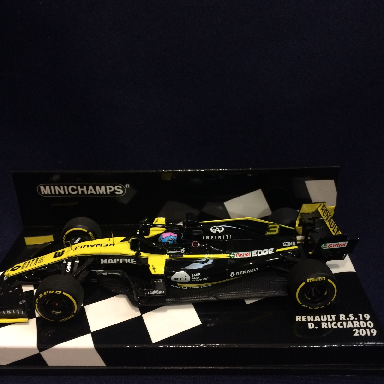 画像1: セカンドハンド品●PMA1/43 RENAULT R.S.19 (D.リカルド）2019 #3