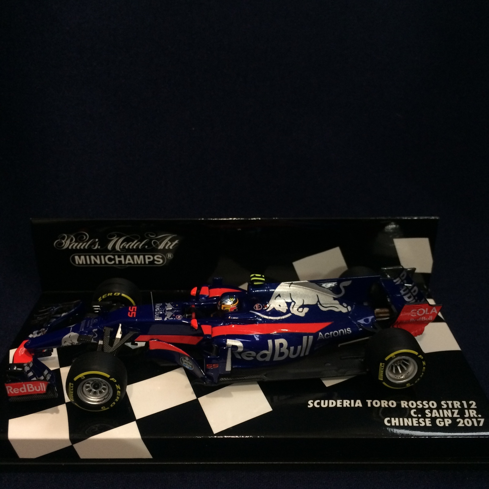 画像1: セカンドハンド品●PMA1/43 SCUDERIA TORO ROSSO STR12 CHINESE GP 2017 (C.サインツ）#55