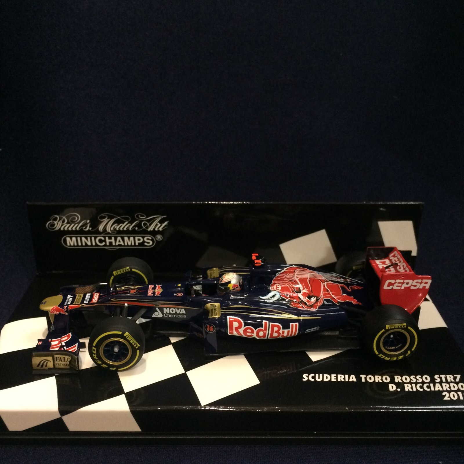 画像1: セカンドハンド品●PMA1/43 SCUDERIA TORO ROSSO STR7 (D.リカルド）2012 #3
