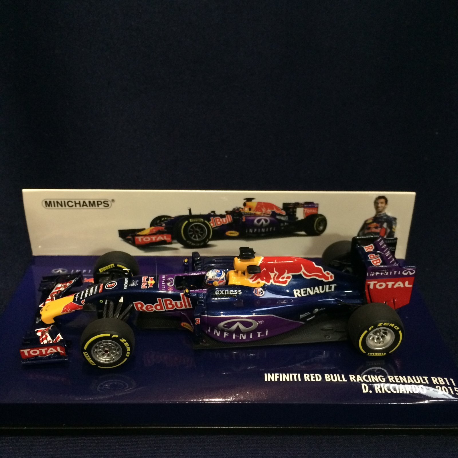 画像1: セカンドハンド品●PMA1/43 RED BULL RENAULT RB11 (D.リカルド）2015 #3