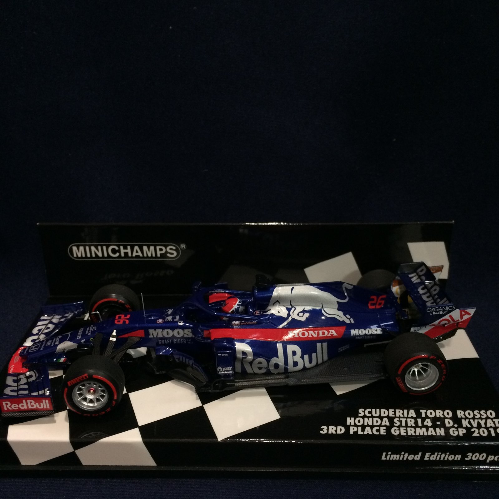 画像1: セカンドハンド品●PMA1/43 SCUDERIA TORO ROSSO HONDA STR14 3rd PLACE GERMAN GP 2019 (D.クビアト）#26