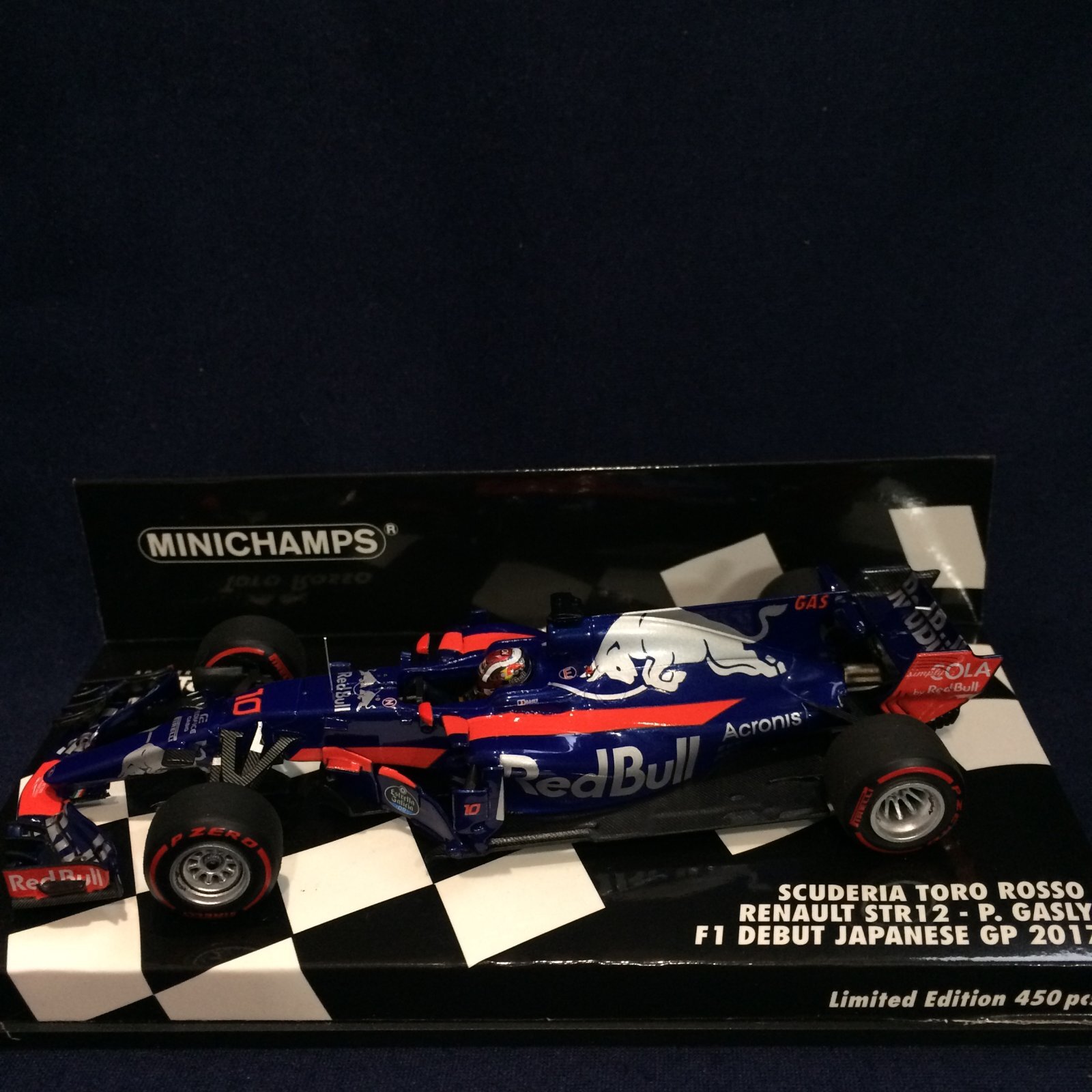 画像1: セカンドハンド品●PMA1/43 SCUDERIA TORO ROSSO STR12 F1 DEBUT JAPANESE GP 2017 (P.ガスリー）#10