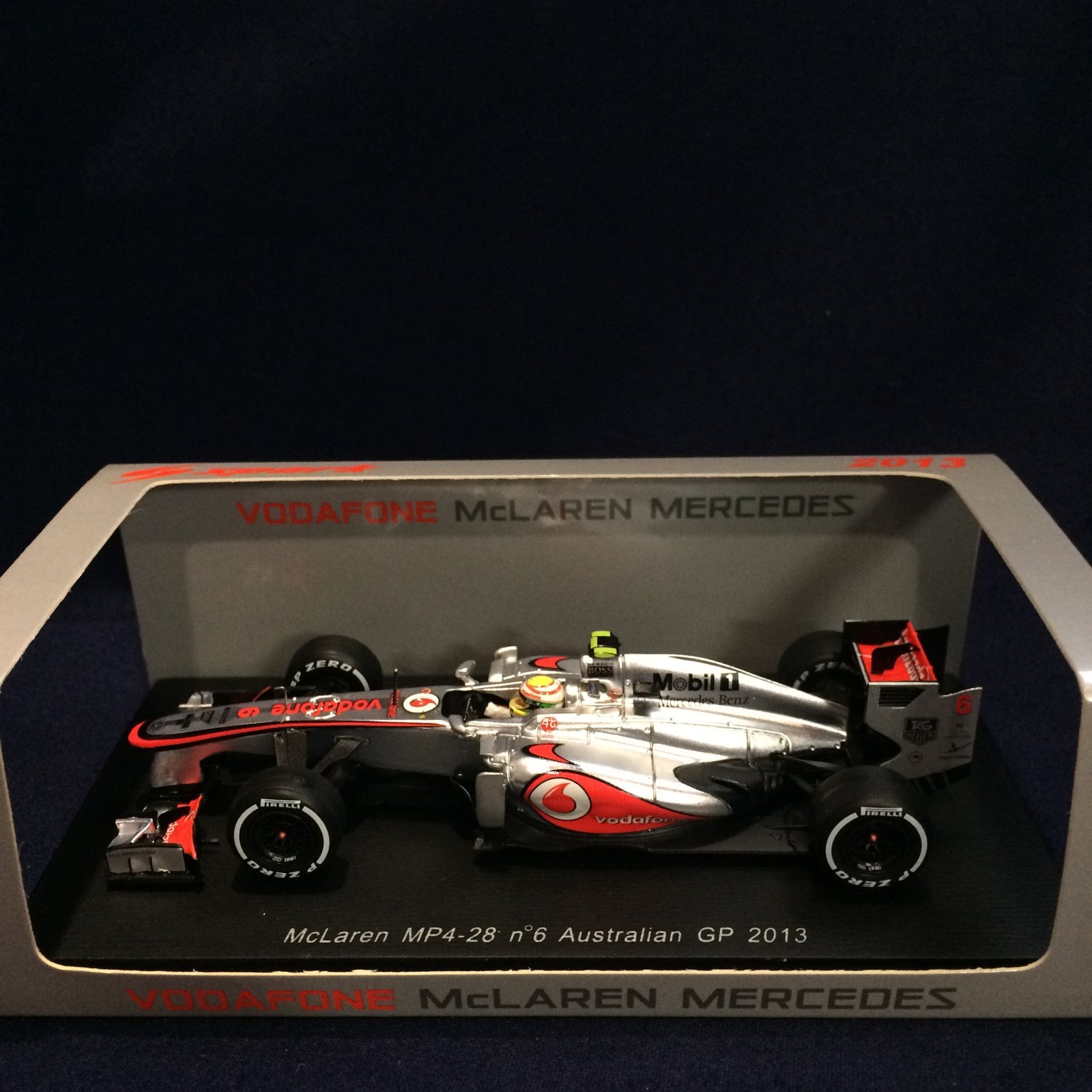 画像1: セカンドハンド品●SPARK 1/43 McLAREN MERCEDES MP4-28 AUSTRALIAN GP 2013 (S.ペレス）#6