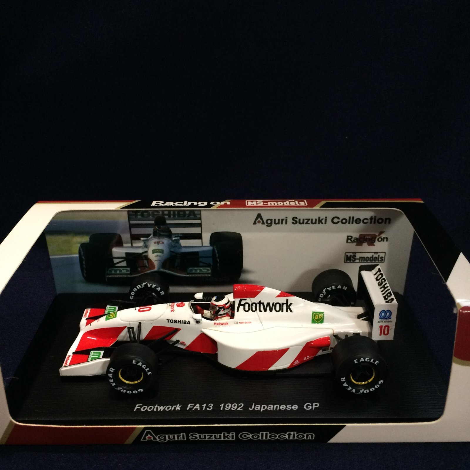 画像1: セカンドハンド品●Racing on別注●SPARK 1/43 FOOTWORK FA13 JAPANESE GP 1992 (鈴木亜久里）#10