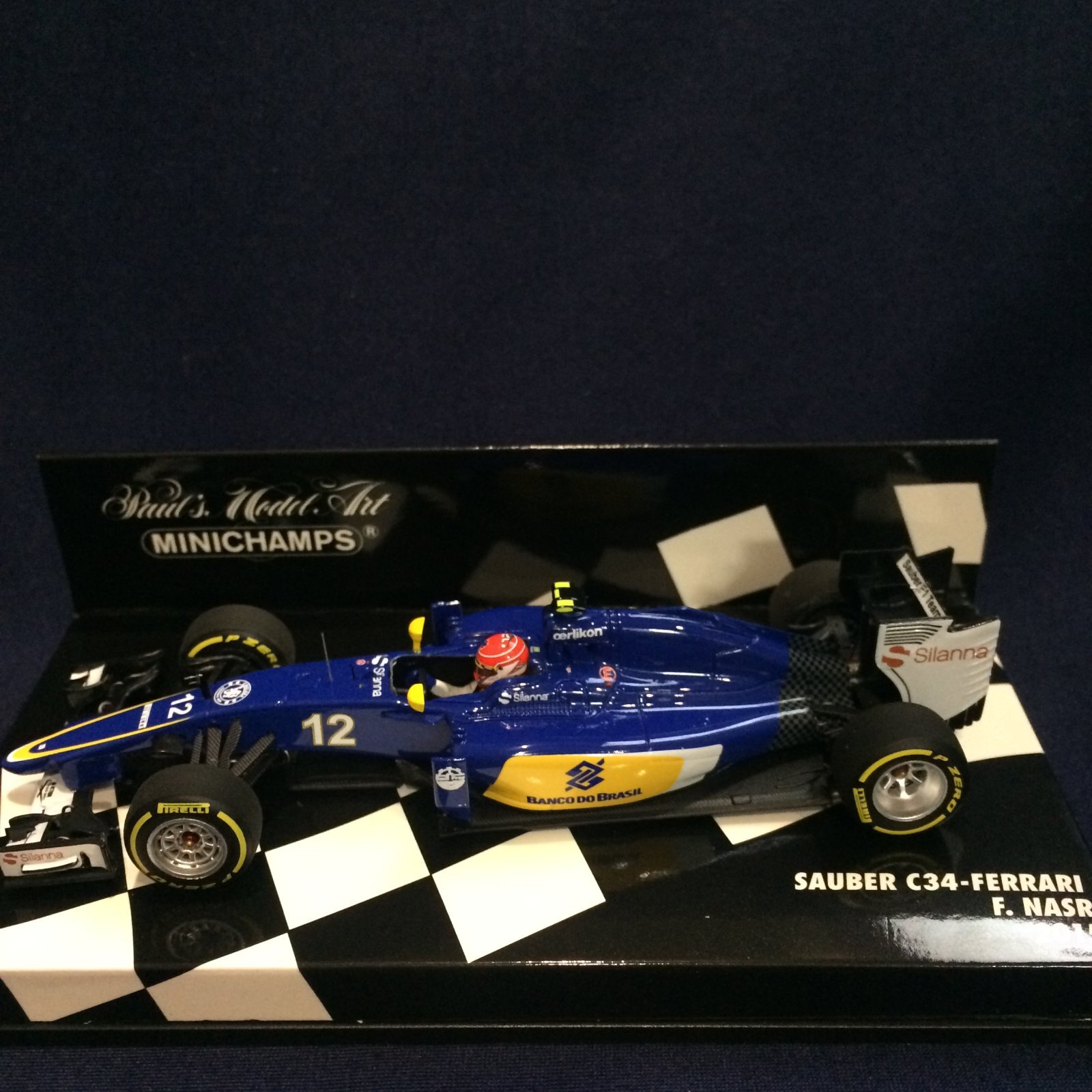 画像1: セカンドハンド品●PMA1/43 SAUBER FERRARI C34 (F.NASR) 2015 #12