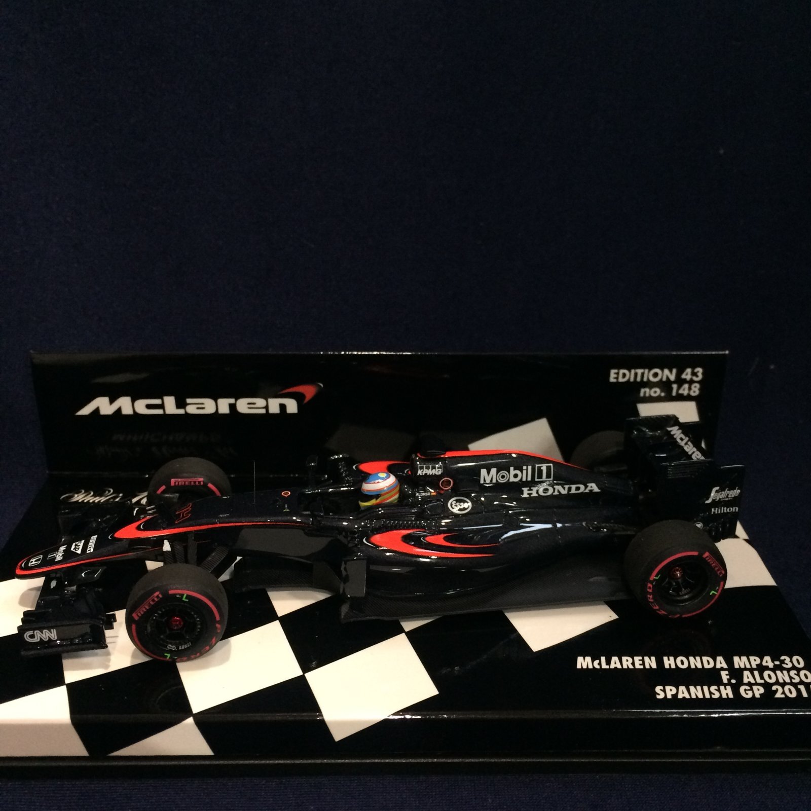 画像1: セカンドハンド品●PMA 1/43 McLAREN HONDA MP4-30 SPANISH GP 2015 (F.アロンソ）#14
