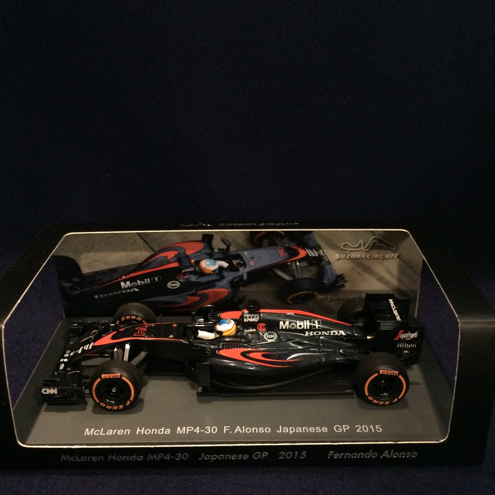 画像1: セカンドハンド品●鈴鹿別注●SPARK1/43 McLAREN HONDA MP4-30 JAPANESE GP 2015 (F.アロンソ）#14