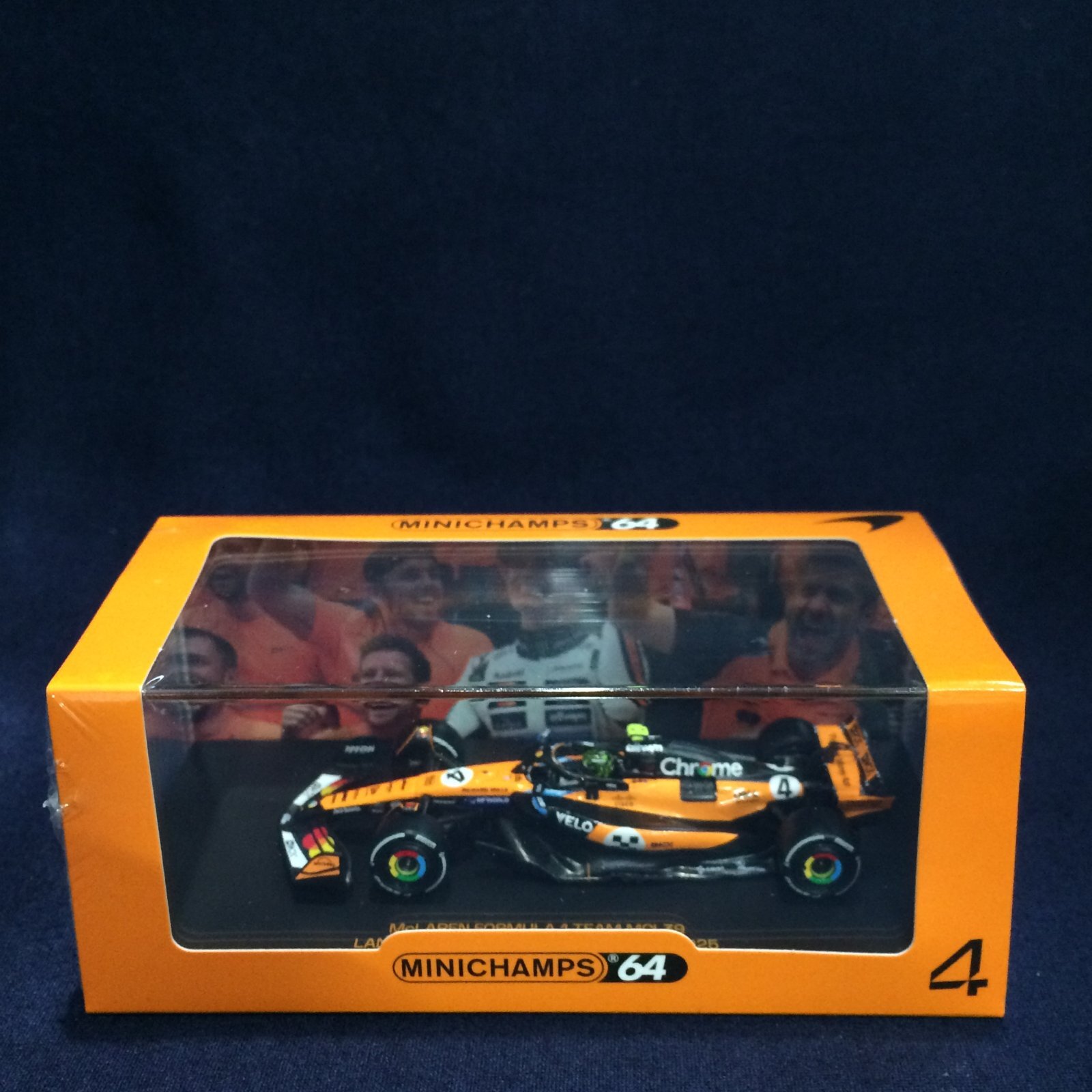 画像1: 新品正規入荷品●SPARK 1/64 McLAREN MCL39 WINNER MONACO GP 2025 (L.ノリス）#4