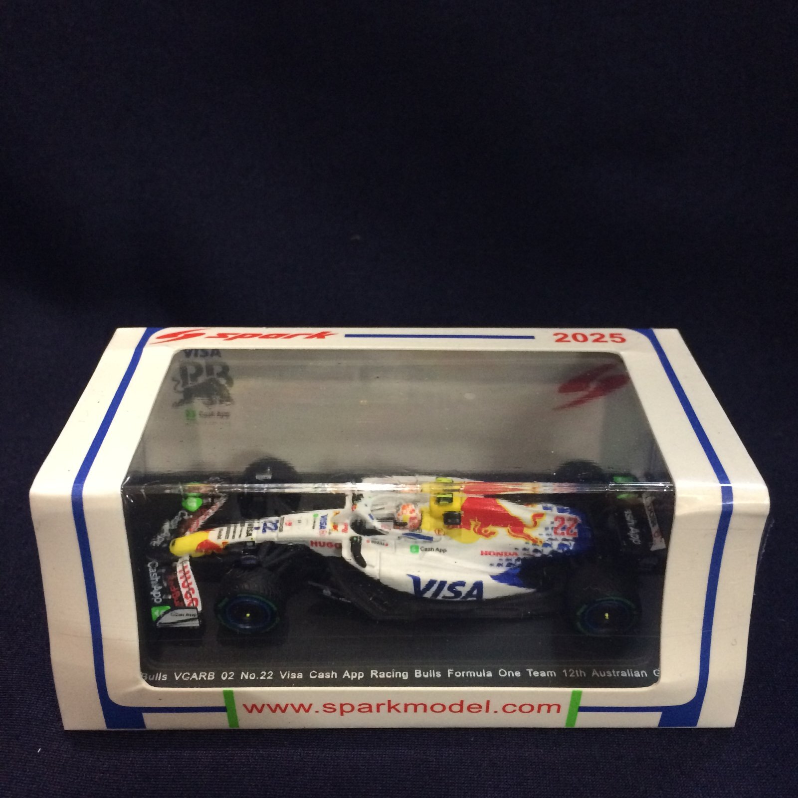 画像1: 新品正規入荷品●SPARK1/64 VISA CASH APP RACING BULLS VCARB 02 AUSTRALIAN GP 2025 (角田裕毅）#22