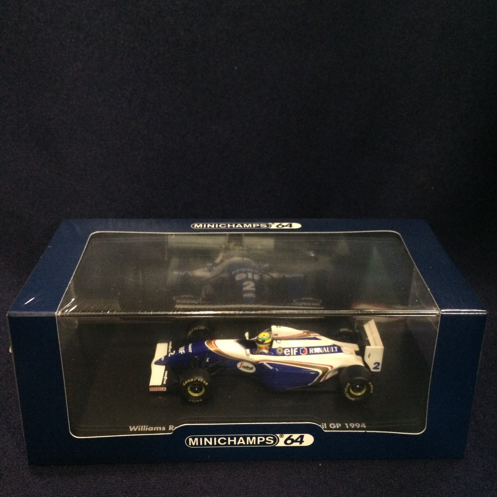画像1: 新品正規入荷品●PMA1/64 WILLIAMS RENAULT FW16 BRAZIL GP 1994 (A.セナ) #2