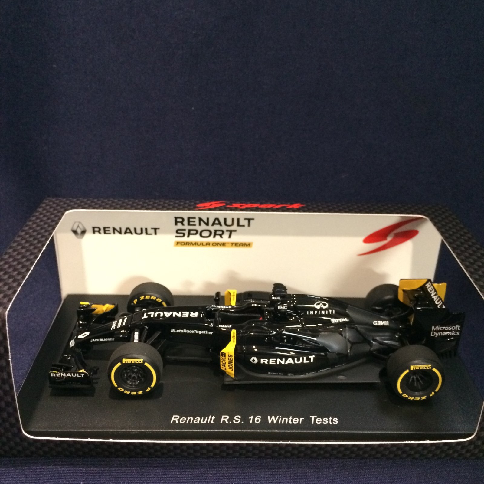 画像1: セカンドハンド品●SPARK 1/43 RENAULT R.S.16 WINNER TESTS 