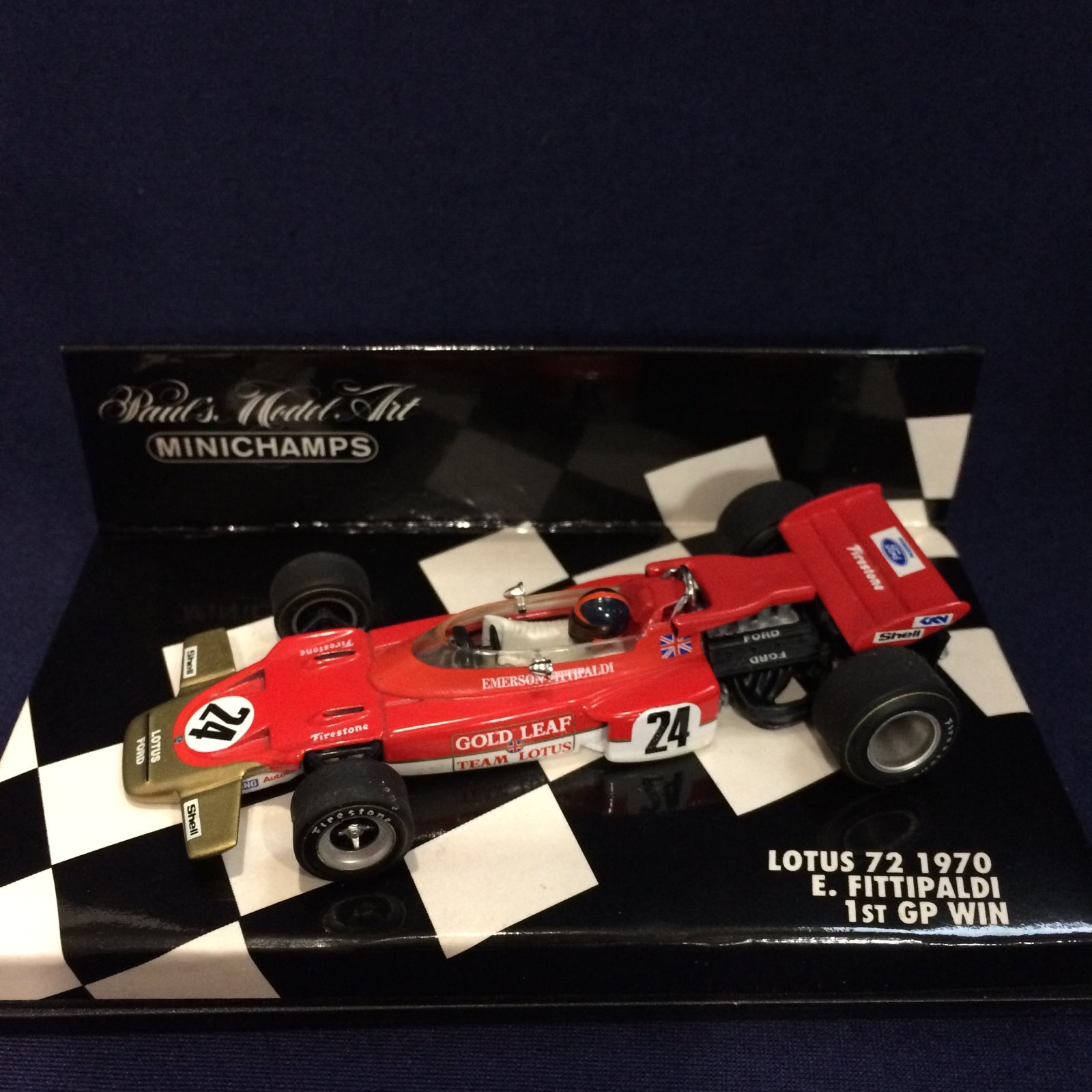 画像1: セカンドハンド品●PMA1/43 LOTUS 72 1st GP WIN (E.フィッティパルディ） 1970
