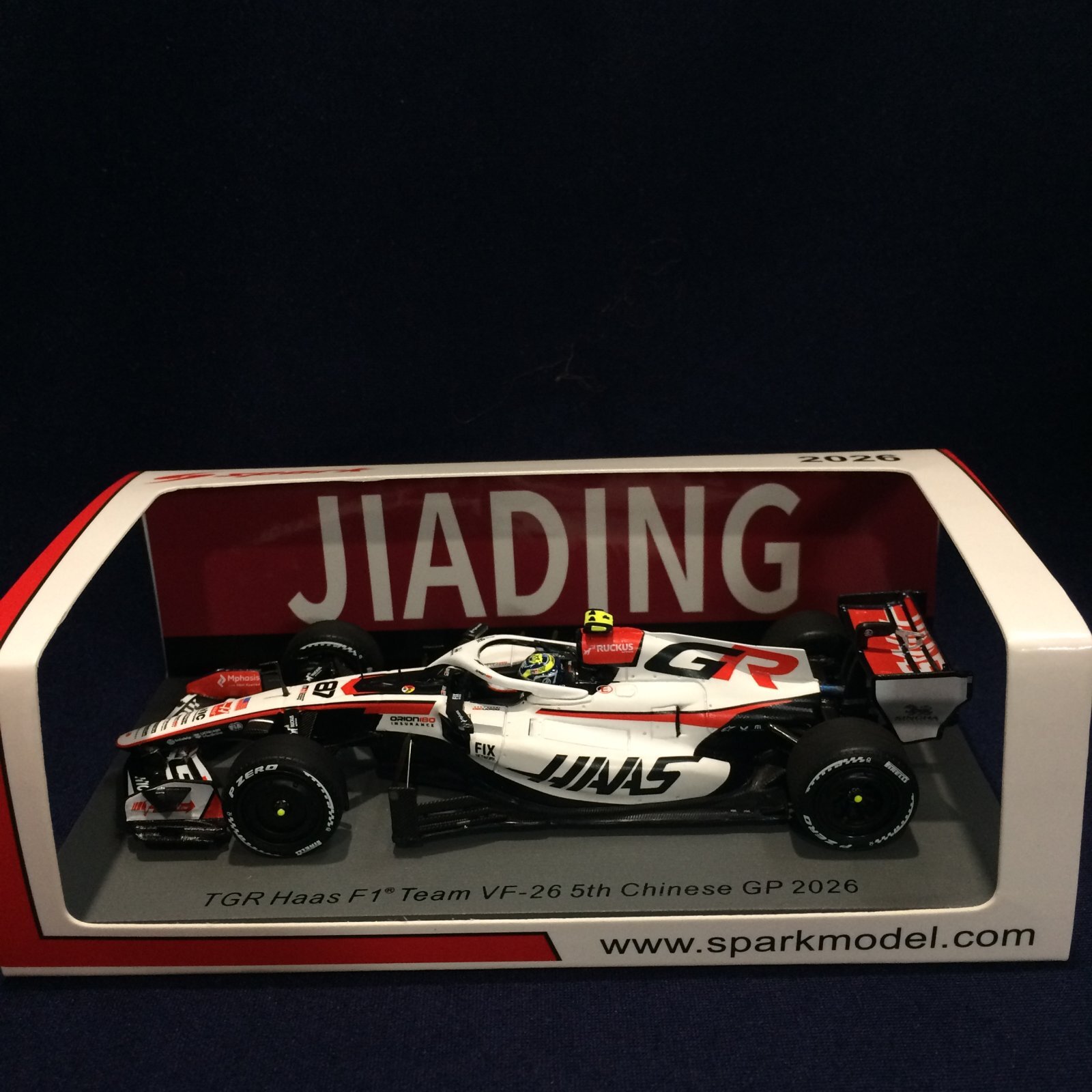 画像1: 新品正規荷品●SPARK1/43 TGR HAAS VF-26 5th CHINESE GP 2026  (O.ベアマン）#87